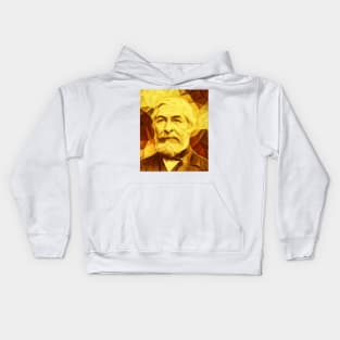 Jean Charles Galissard de Marignac Golden Portrait | Jean Charles Galissard de Marignac Artwork 11 Kids Hoodie